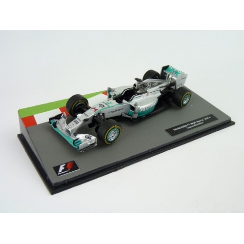 1/43 Hachette MERCEDES F1 W05 Hybrid 2014 Lewis Hamilton ABF1M014